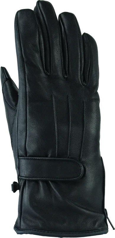 River Road Taos Cold Weather Gloves Black Womens - Medium