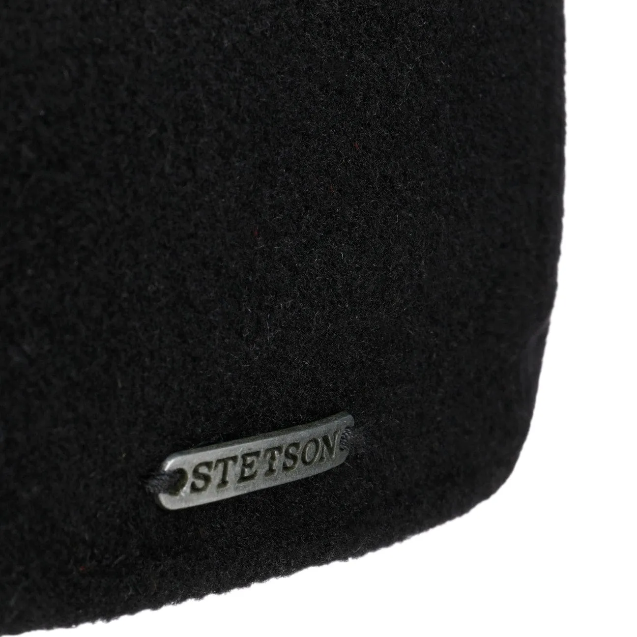 Texas Wool Earflap Flat Cap by Stetson
