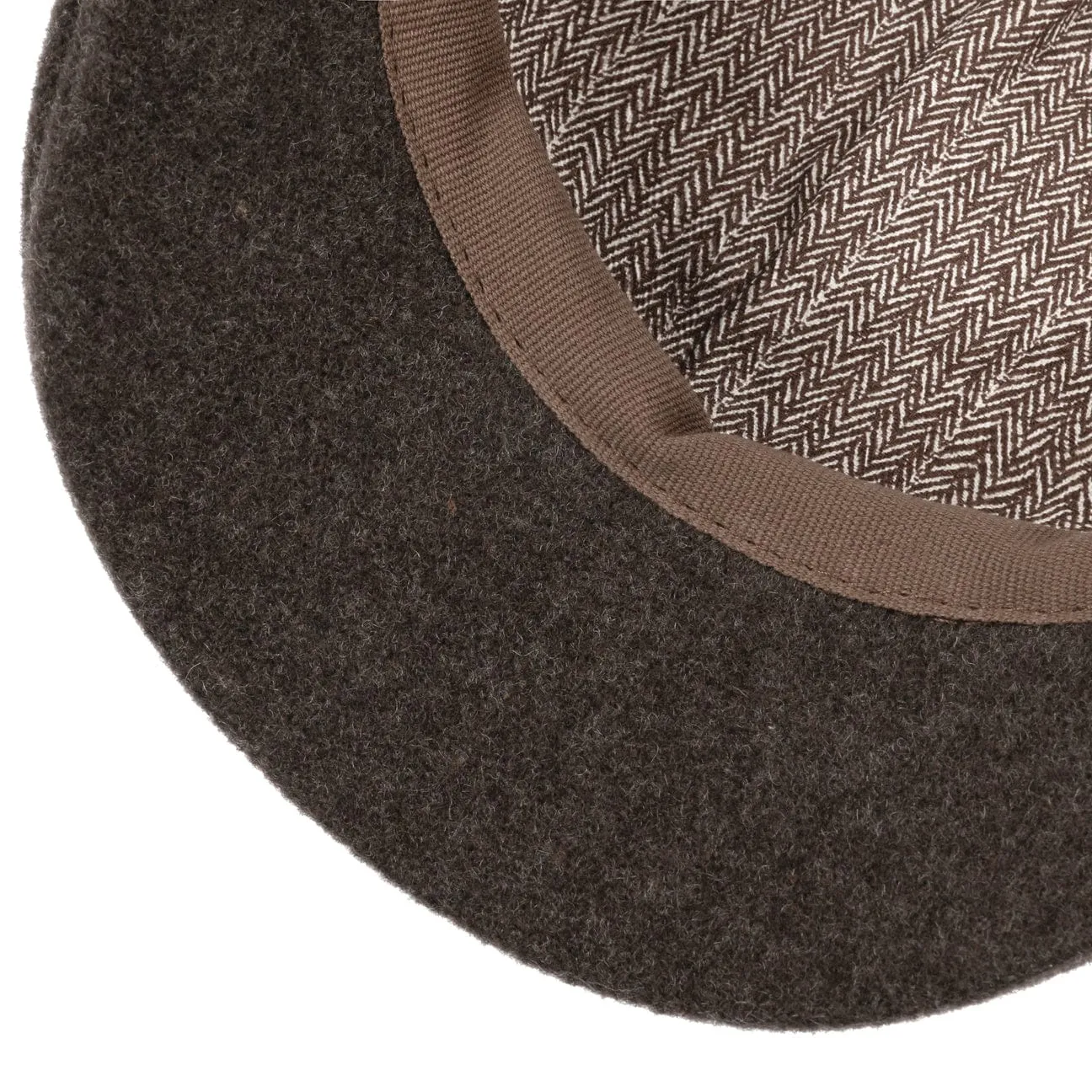 Texas Wool Earflap Flat Cap by Stetson