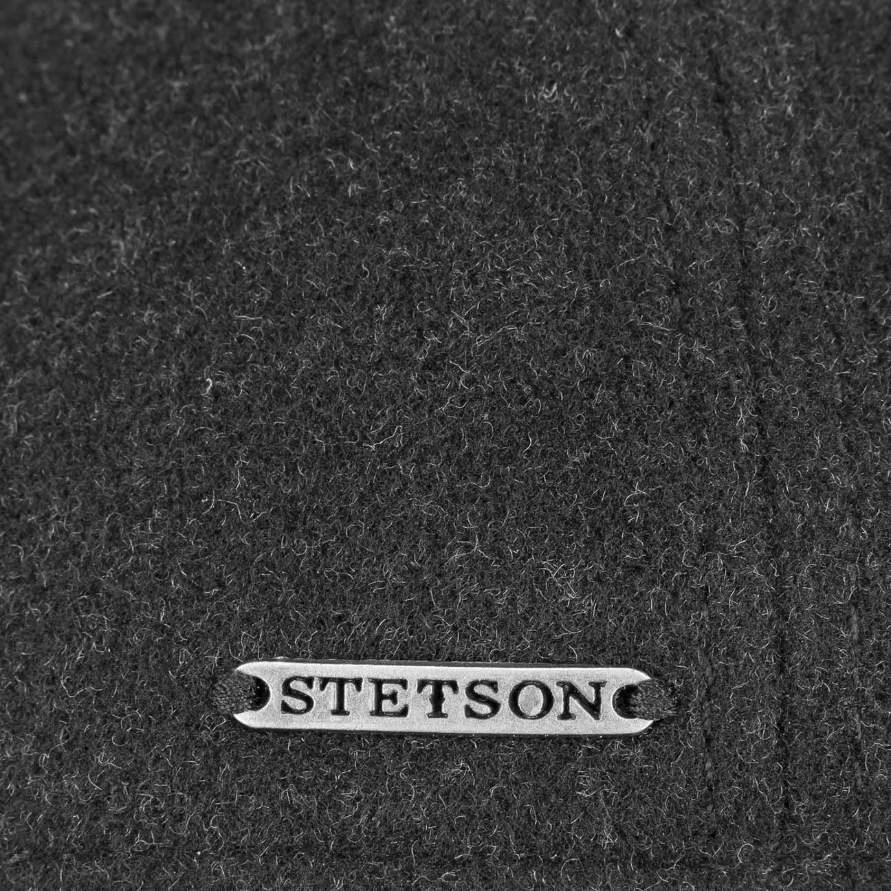 Texas Wool Earflap Flat Cap by Stetson