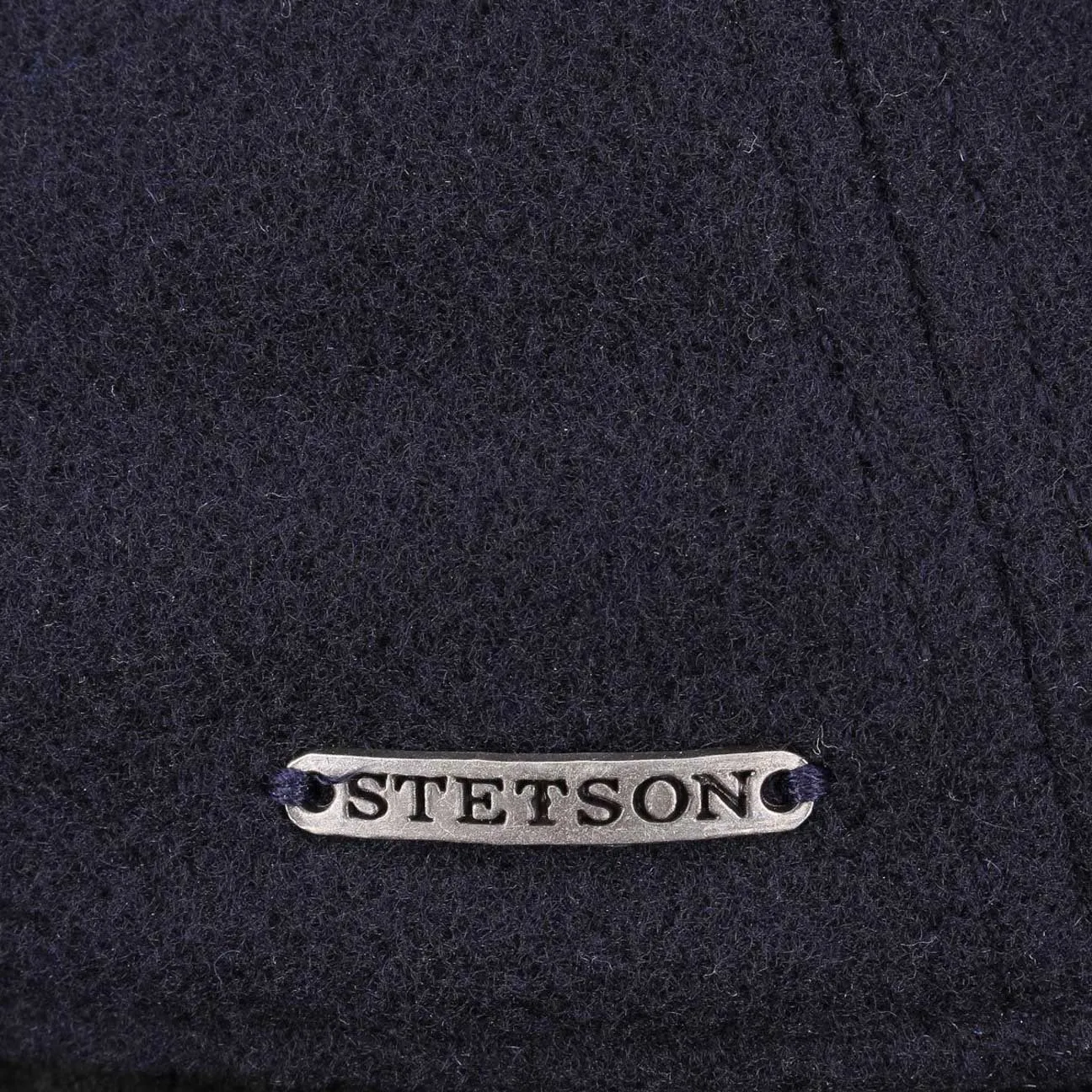 Texas Wool Earflap Flat Cap by Stetson