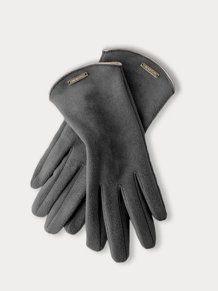 Utility Suede Touchscreen Gloves