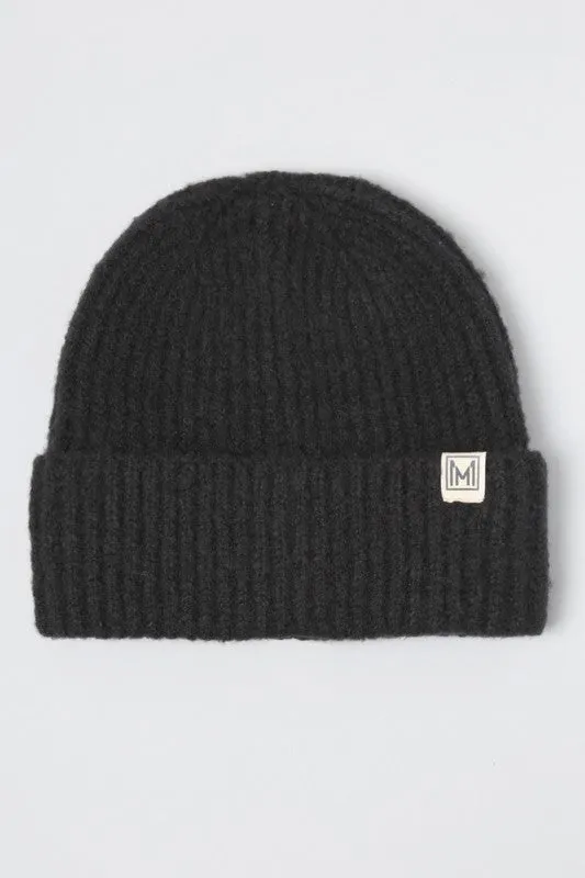 Winter Soft Ribbed Knit Cuff Beanie Hat