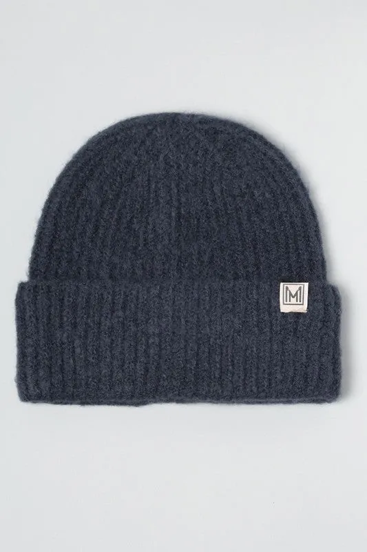 Winter Soft Ribbed Knit Cuff Beanie Hat
