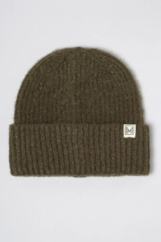 Winter Soft Ribbed Knit Cuff Beanie Hat