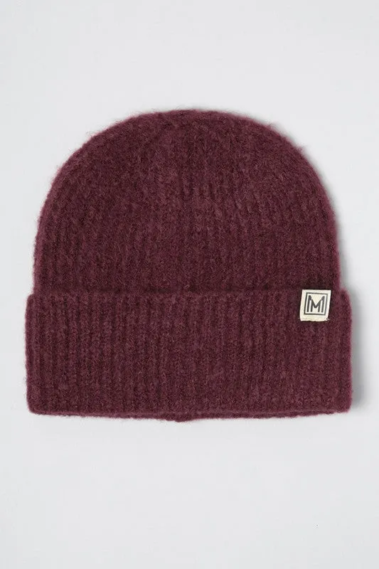Winter Soft Ribbed Knit Cuff Beanie Hat