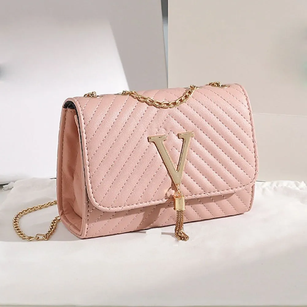 Women's Chain Handbag Crossbody High Quality Faux Leather
