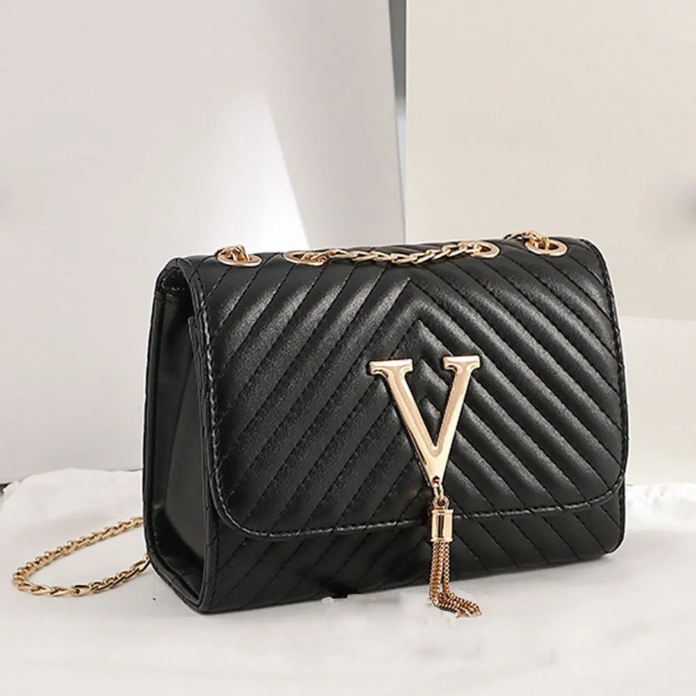 Women's Chain Handbag Crossbody High Quality Faux Leather
