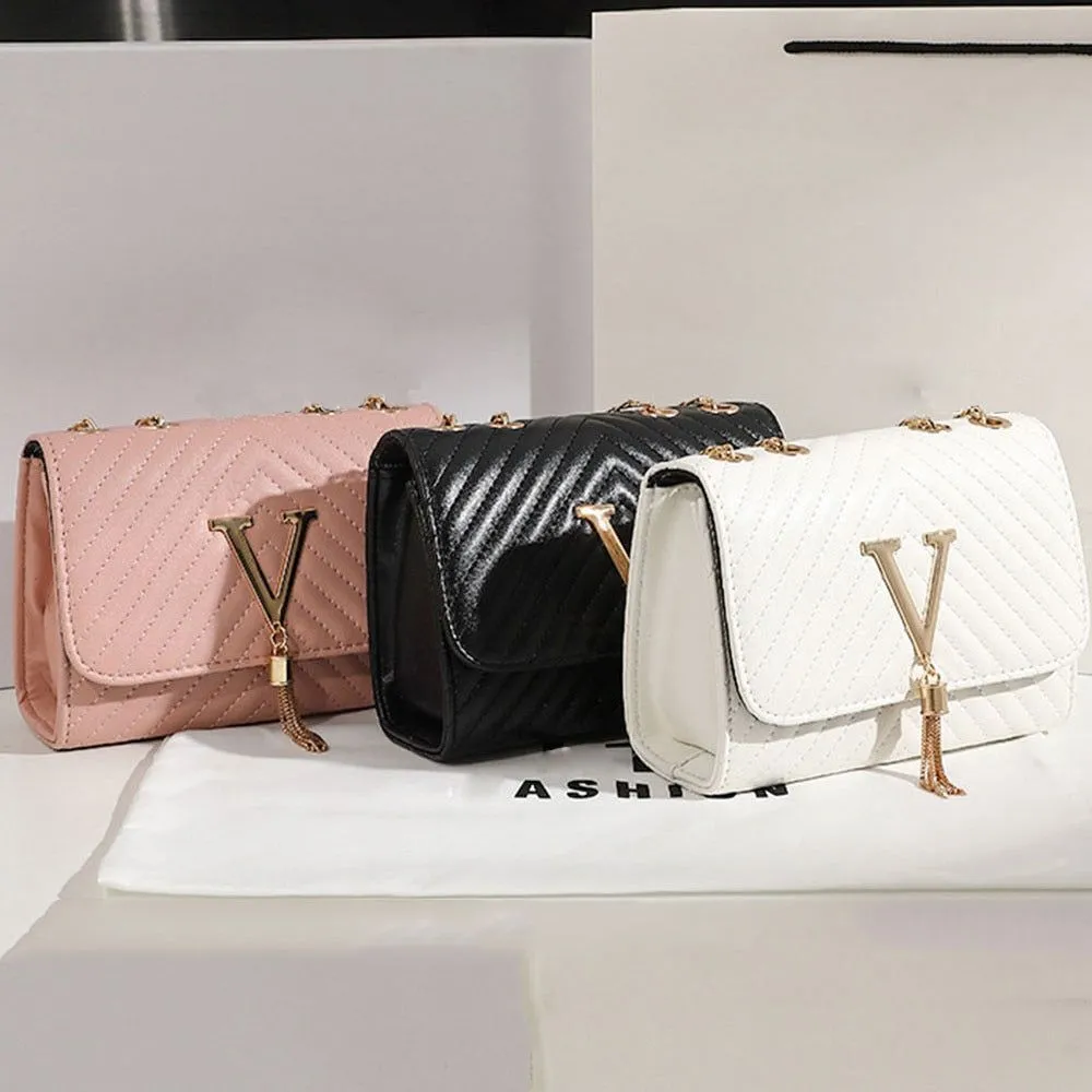 Women's Chain Handbag Crossbody High Quality Faux Leather