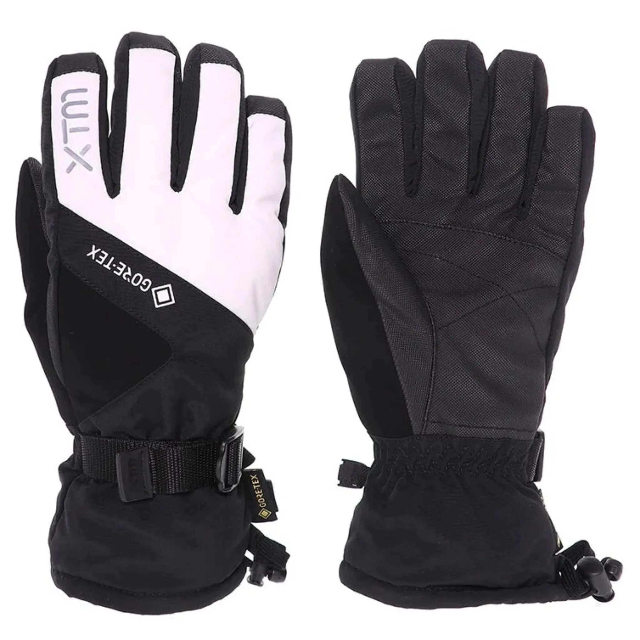 XTM Women's Gore-Tex® Whistler II Snow Gloves - Black/White